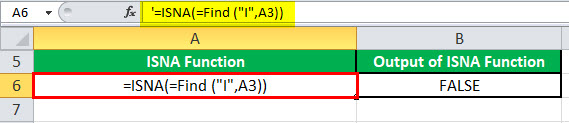 Exemple 1-2 de la fonction ISNA