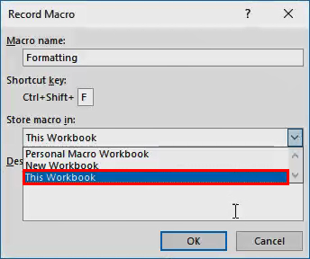 Excel macros exemple 1-6